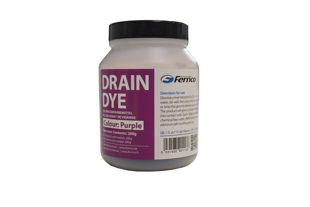 Fernco Drain Dye