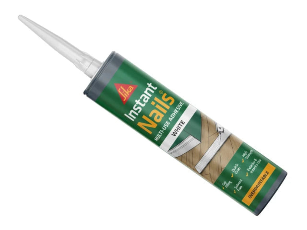 Instant Nails Multi Use Quick Grab Solvent Free Panel Adhesive Cartridge Sika 290ml