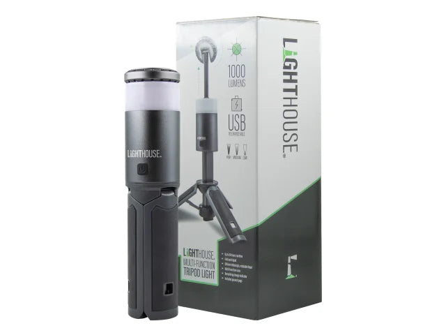 Adventure Series Multi-Function Rechargeable Tripod Light 1000 Lumen