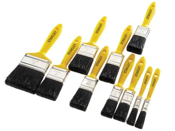 Stanley Hobby Paint Brush Set - 10 Piece