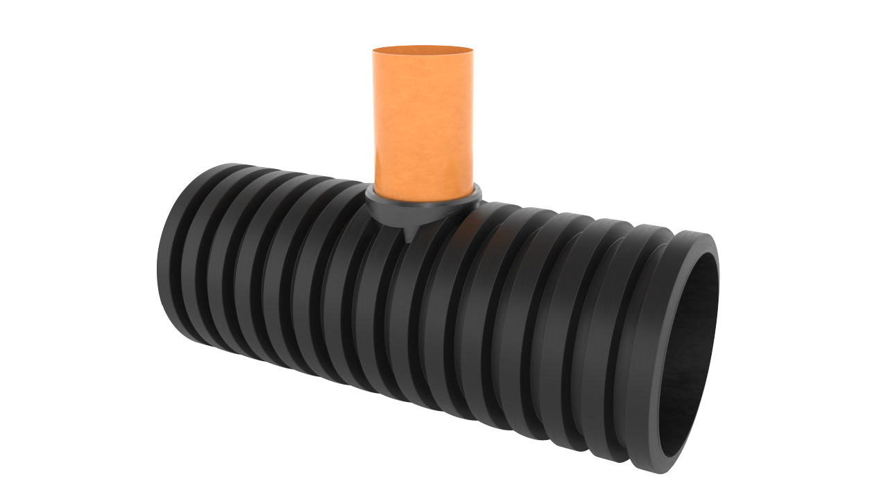 Fernco lateral pipe seal installation
