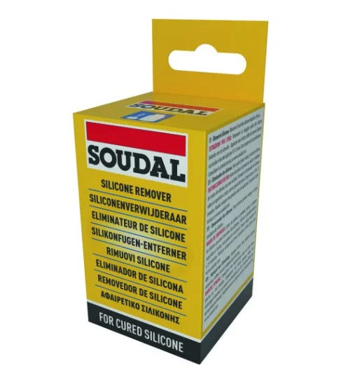 Silicone Remover Complete With Brush Applicator - Old New & Uncured + MS Polymer -Soudal 100ml